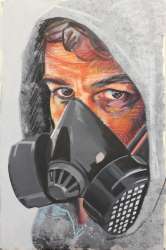 Pastel Self-portrait